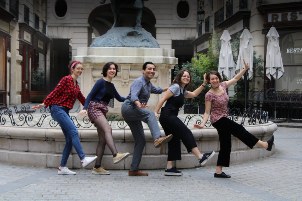 Keitlyne, Defne, Omar, Léa et Catalina